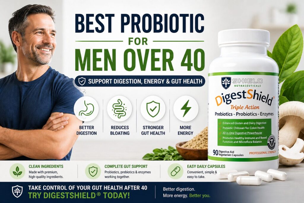 Best Probiotic for Men Over 40