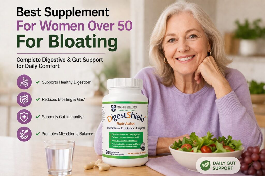 Best Supplement for Women Over 50 for Bloating