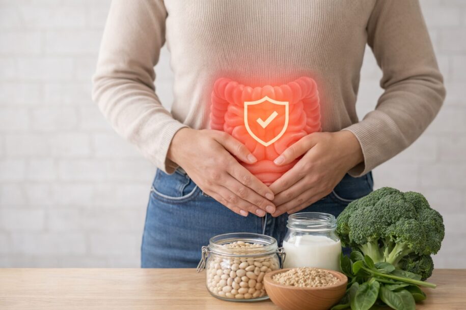 Healthy gut and nourishing foods