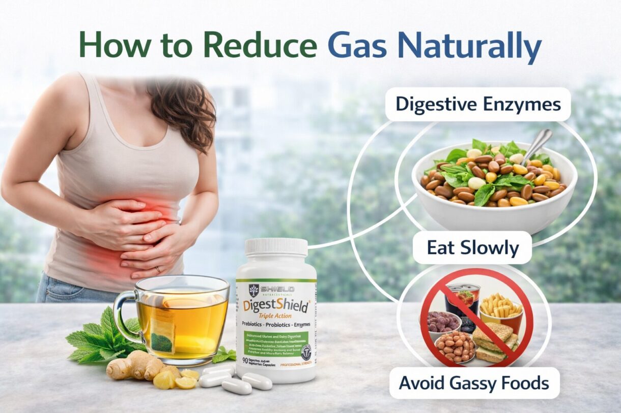 How to Reduce Gas Naturally