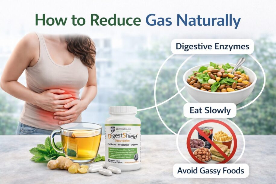 How to Reduce Gas Naturally