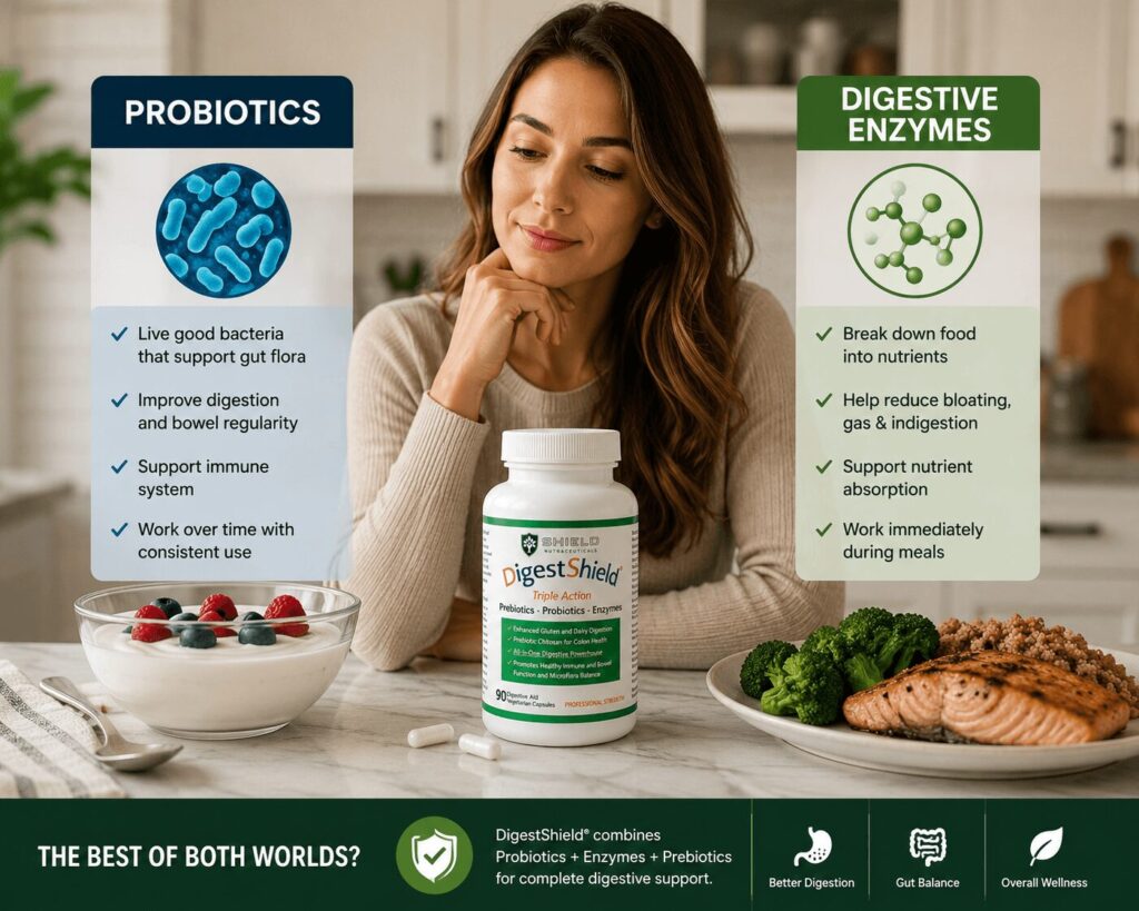 Probiotics vs Digestive Enzymes What&rsquo;s Better