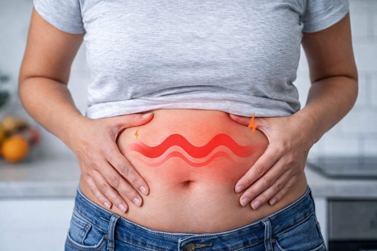 bloating after eating stomach